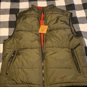 Red Camel puffy vest